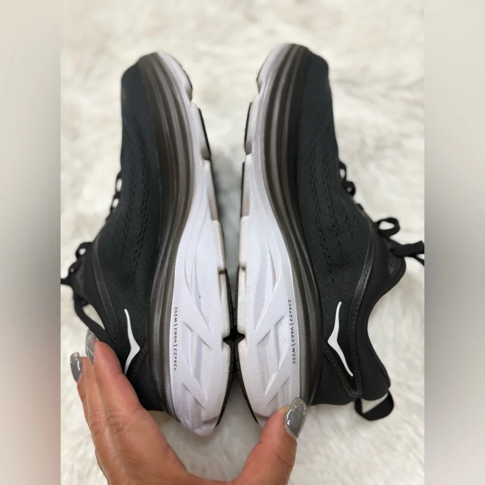 Hoka Black Athletic Sneakers